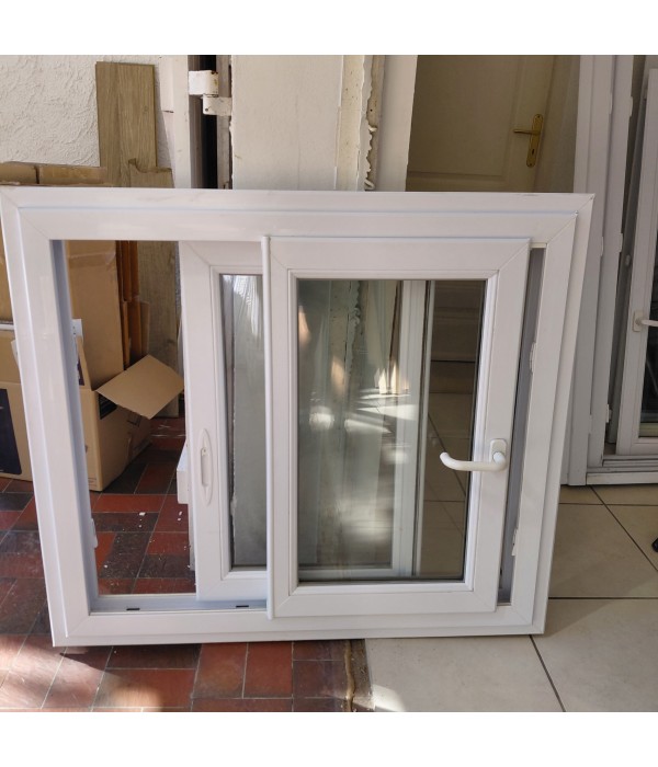 103x90 Fenêtre coulissante PVC DV