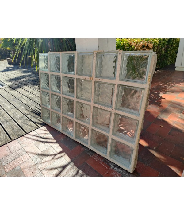 Panneau briques de verre 125x82cm
