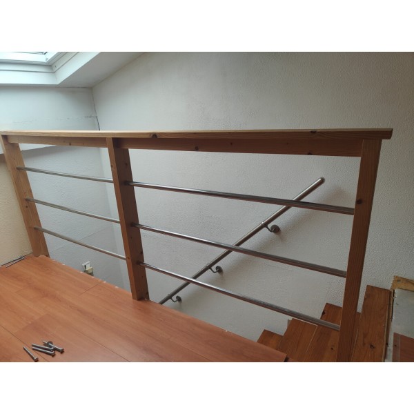 Garde corps acier/métal 240 cm