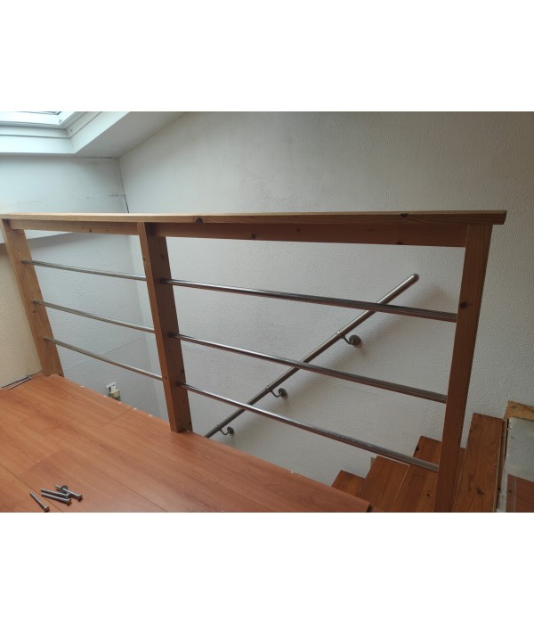 Garde corps acier/métal 240 cm