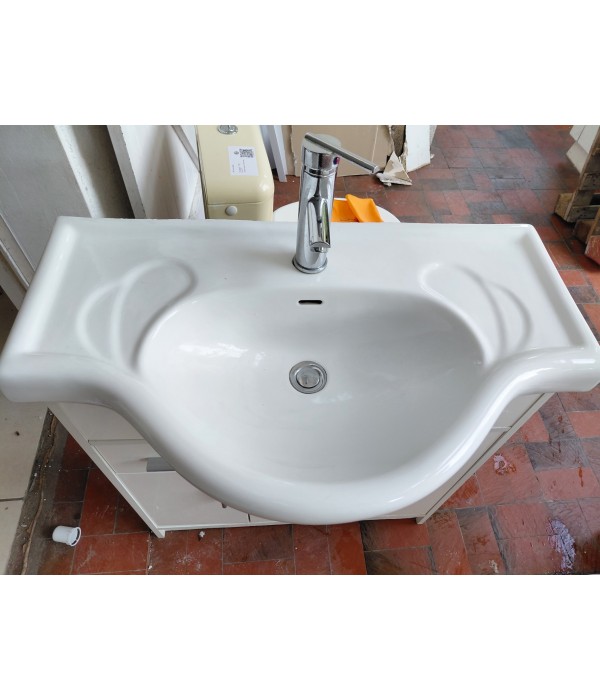 Meuble Sdb avec évier céramique
