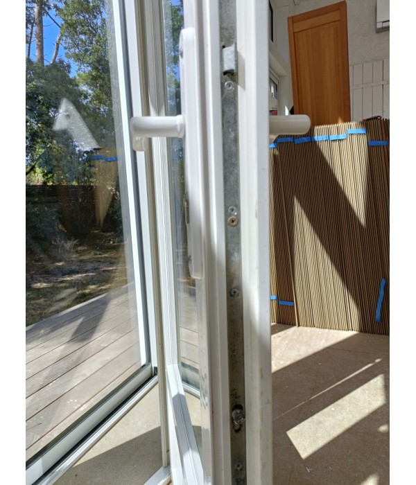 89x225 Porte vitrée PVC DV