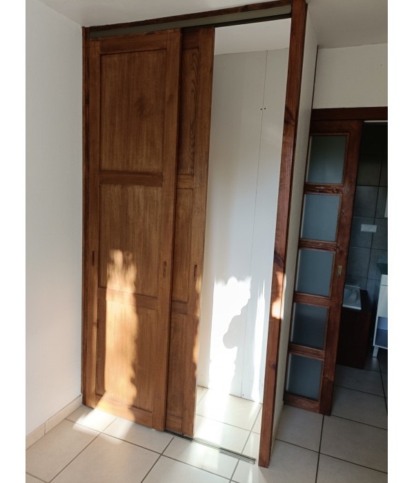 Façade dressing bois
