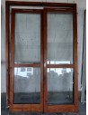 157x228 Double porte vitrée bois DV int/ext