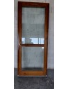 95x228 Porte vitrée bois DV int/ext