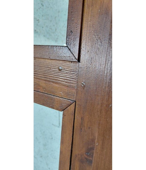 95x228 Porte vitrée bois DV int/ext
