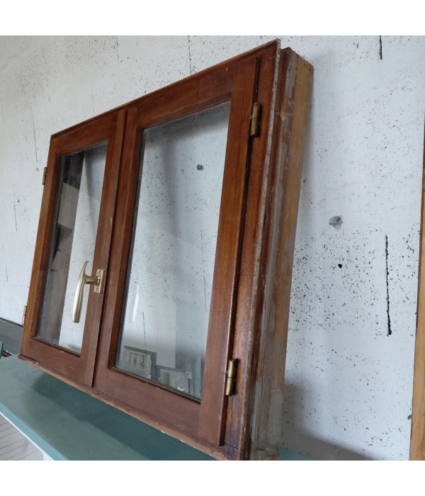 95x77 Fenêtre double bois SV