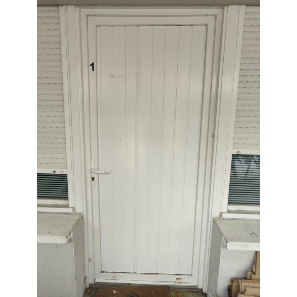 100x215 Porte extérieur PVC