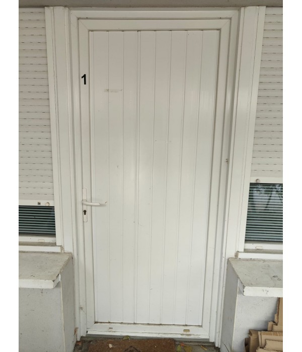 100x215 Porte extérieur PVC