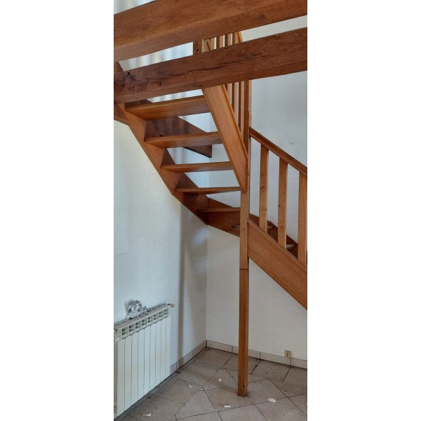 Escalier quart tournant pin...