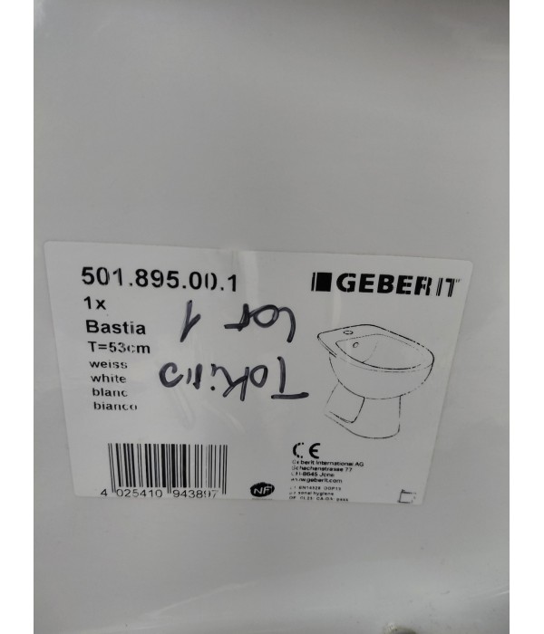 [Neuf] Bidet au sol GEBERIT Bastia