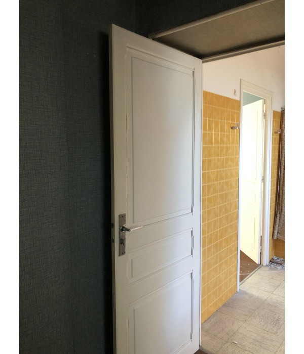 Portes intérieures panneaux bois