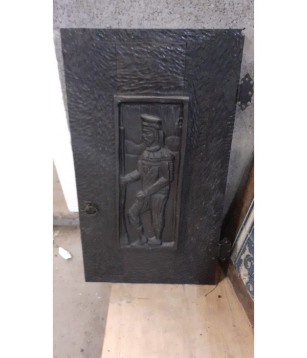 Façade de placard bois sculpté